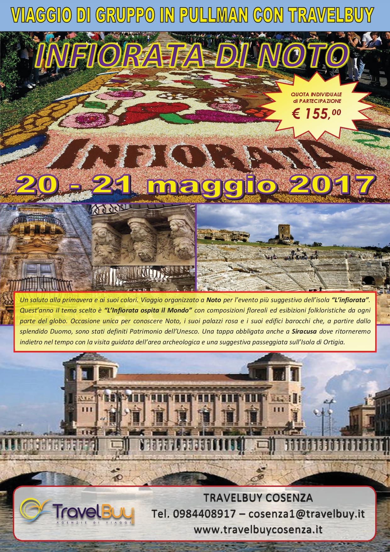 Locandina Infiorata di Noto 20 – 21 Maggio 2017 -sito