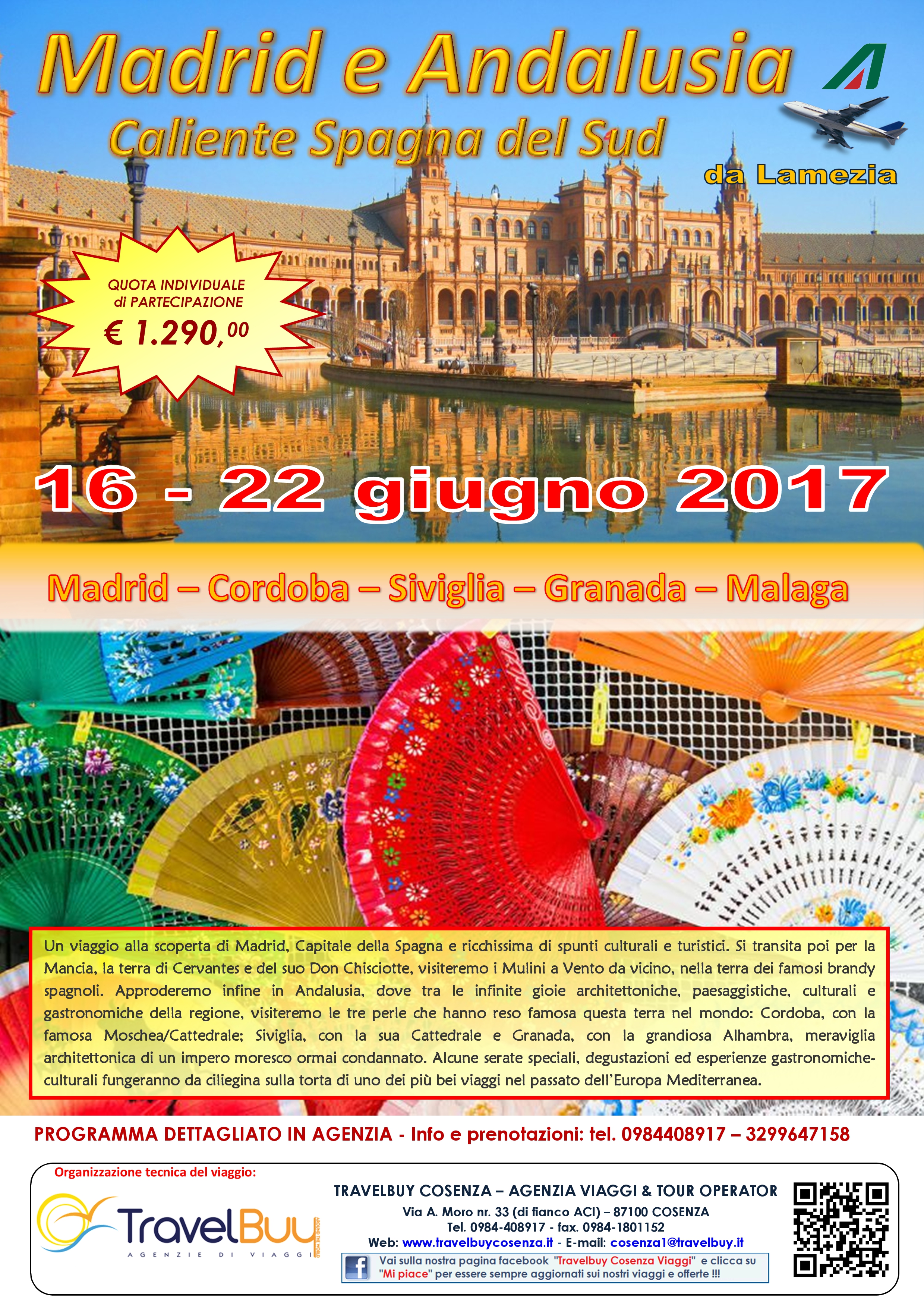 LOCANDINA Andalusia 16 – 22 Giugno 2017
