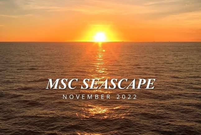 msc seascape